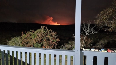 Wildfire at Rondevlei (Knysna)