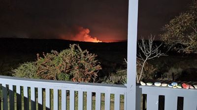 Wildfire at Rondevlei (Knysna)