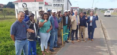 Workers collection point at your service