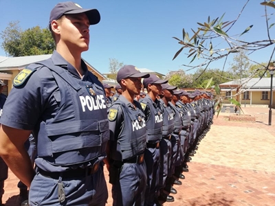 108 new police officers welcomed