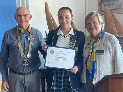 Highest Rotary honour for learner