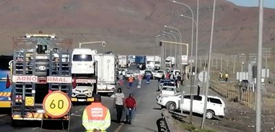 N1 buite Beaufort-Wes gesluit