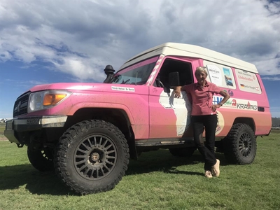 No mission impossible for this 'Pink Lady'