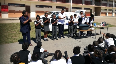 School health team spreads hygiene principles