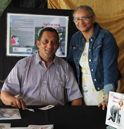 Skrywer Danville Willemse word hier bekendgestel