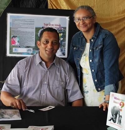 Skrywer Danville Willemse word hier bekendgestel