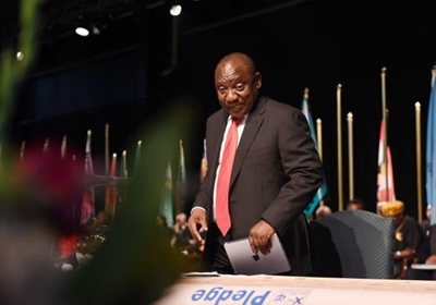 Ramaphosa briefly fools SA into thinking his account was hacked