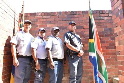 Two arrested soon after robbery in Louis Fourie Road