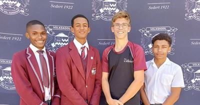 HVS-atlete presteer by Sarah Baartman-byeenkoms