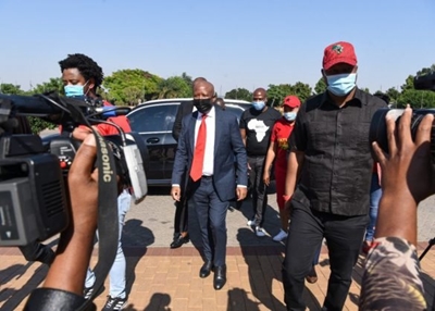 Tempers flare in courtroom, Malema and Ndlozi’s advocate grills cop