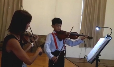 Allegretto Eisteddfod participants