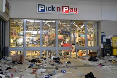 Pick n Pay half-year results show impact of unrest and liquor bans