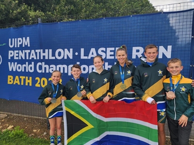 Laser Runners compete on British soil