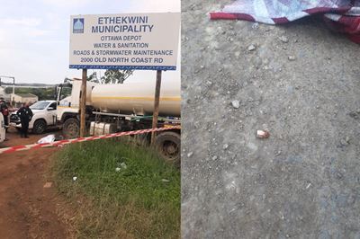 eThekwini senior official gunned down next to water tanker