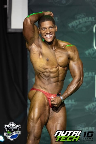 George bodybuilders show off brawn in Pretoria