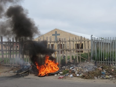 Update: Thembalethu protest action