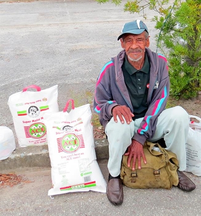 Welcome surprise for community's vulnerable