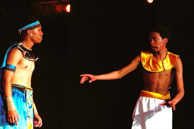 'Prince of Egypt' on stage at George High