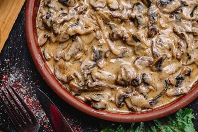 Recipe of the day: Creamy sauteed mushrooms