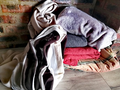 Blankets and winter woolies needed