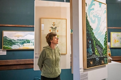 Wilderness art experience shares the stoke, changes lives