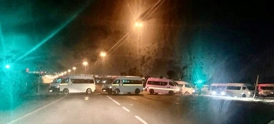 Early morning blockades as Gauteng taxi strike starts