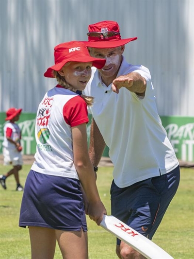 Record turn-out for mini cricket festival