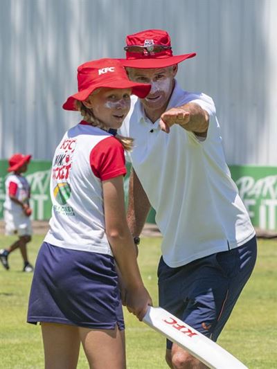 Record turn-out for mini cricket festival