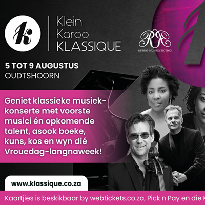 Klein Karoo Klassique om die draai