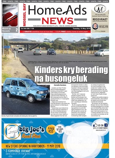 This week's Mossel Bay Home Ads news