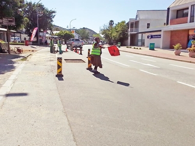 Getting Knysna roads ready for the season
