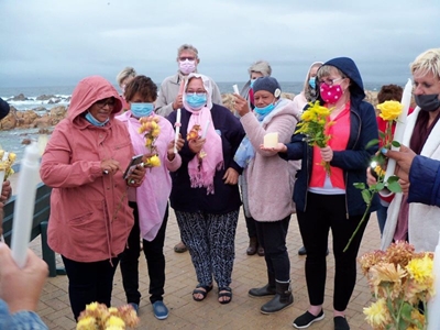 Ceremony held for Yolandi Botes in Mossel Bay