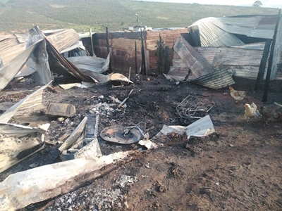 Brand in Kwanokuthula eis twee lewens