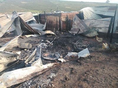 Brand in Kwanokuthula eis twee lewens
