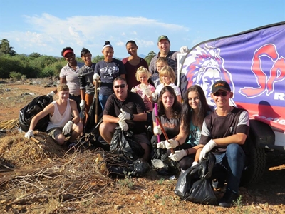 Spur maak dorp skoon