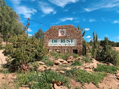 Laaste week om vir De Rust te stem
