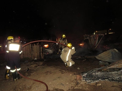 Brand: Enkanini loop weer deur