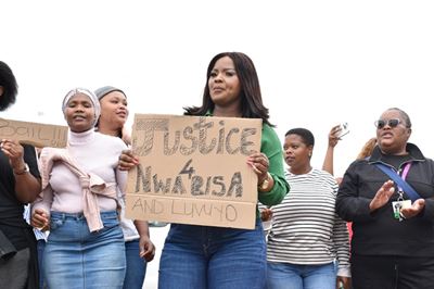 ‘We Want Justice’: community unites after double murder