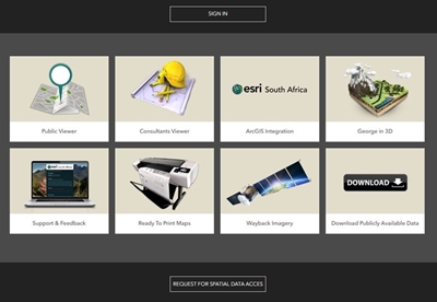 Easy access to George’s spatial data