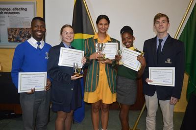 Learners impress with speeches