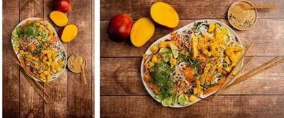 Salad bowl recipe but make it Asian influenced
