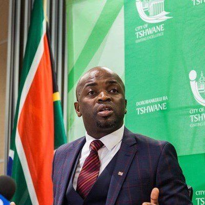 Msimanga and DA donate orange prison uniforms to ANC leadership