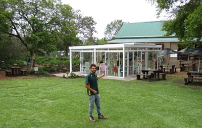 Glass house is well-travelled