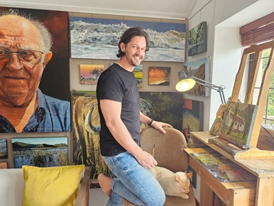 Talentvolle kunstenaar slaan oorsese beurs los