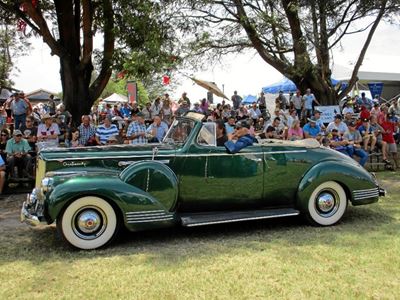 Packard Convertible graces Heritage Tour