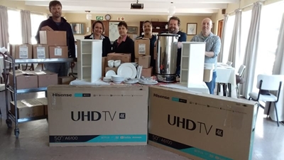 Heidelberg tehuis kry groot present