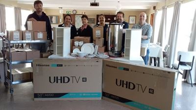 Heidelberg tehuis kry groot present