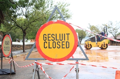 Deel van Heidelbergweg steeds gesluit