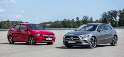 Mercedes-Benz plugs A-Class and B-Class in