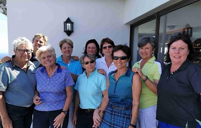 Golf ladies easing into the new year